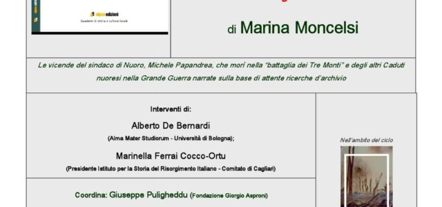Nuoro: Presentazione di Michele e gli Altri di Marina Moncelsi